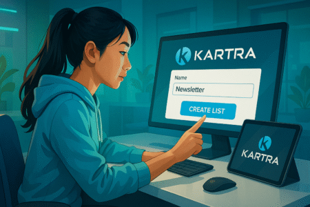 How to Set Up Kartra Email Marketing in Minutes Create Your First List Inside Kartra