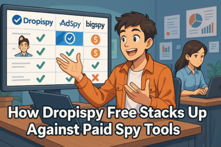 Dropispy Free – The Best Ad Spy Tool for Marketers! How Dropispy Free Stacks Up Against Paid Spy Tools