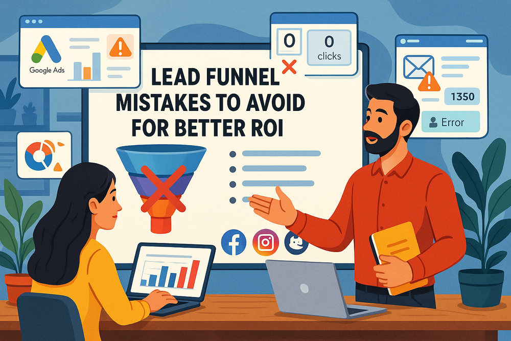 You are currently viewing Lead Funnel Mistakes You Must Avoid for Better ROI