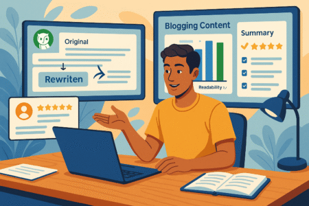 Paraphrasing Tool Quillbot AI Tested on 5 Topics An informative illustration about
Blogging Content Can It Rewrite for Readability and Flow
