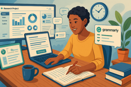 Quillbot Summarizer Saves Time Instantly An informative illustration about
Boosts Productivity During Research And Writing