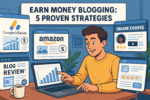 Earn Money Blogging: 5 Proven Strategies