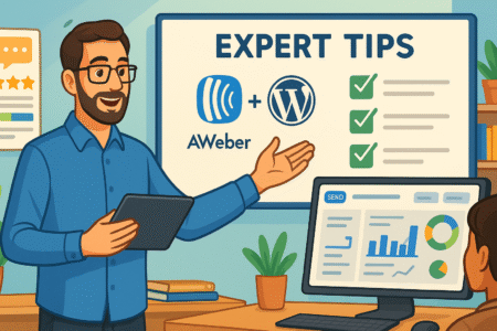 How to Connect AWeber to WordPress: A Quick Overview Expert Tips for An informative illustration about
Optimizing Your AWeber-WordPress Integration