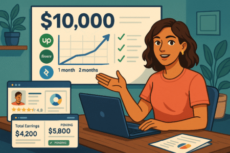 Read more about the article Freelance Money Making: How I Made $10K in 3 Months
