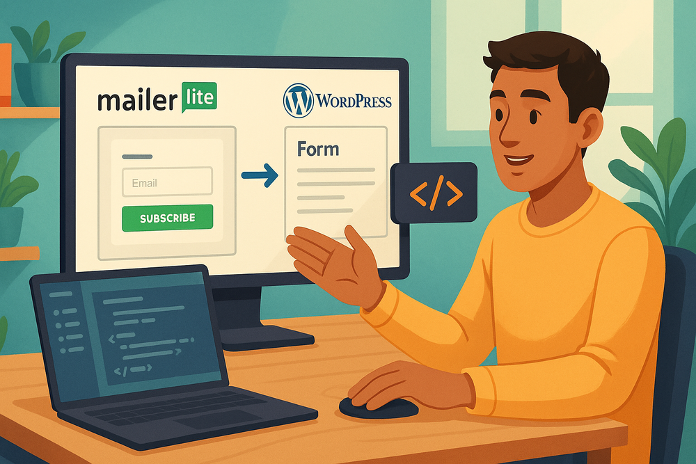 You are currently viewing How to Embed MailerLite Form in WordPress (Step-by-Step Guide)