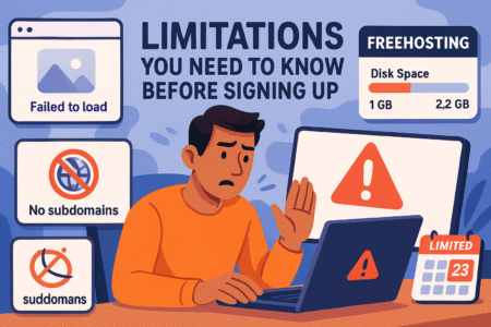 Byethost Free Hosting: Unlimited Resources for $0? An informative illustration about
Limitations You Need To Know Before Signing Up
