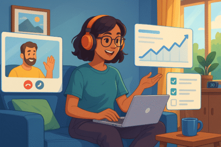 Why Being Your Own Boss Is Totally Worth It An informative illustration about
No Commute, No Dress Code, No Micromanaging