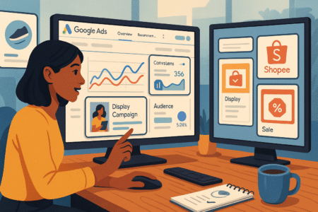 How to 10X Your Google Ads Earnings in 30 Days An informative illustration about
Retarget Visitors With Intent-Based Display Campaigns