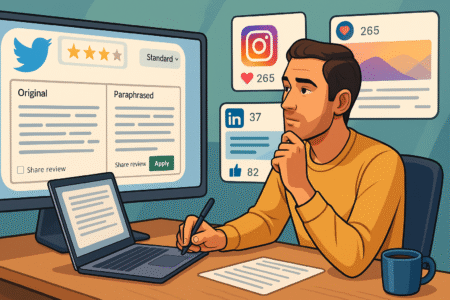 Paraphrasing Tool Quillbot AI Tested on 5 Topics An informative illustration about
Social Media Posts Can It Adapt to Platform Tone