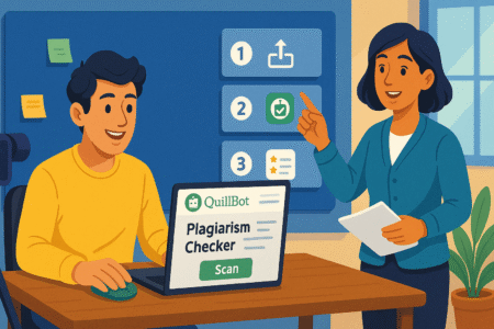 Quillbot Plagiarism Checker for Safe Publishing An informative illustration about
Steps to Use the Quillbot Plagiarism Checker Effectively