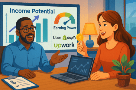 Why Being Your Own Boss Is Totally Worth It An informative illustration about
Unlimited Income Potential and Earning Power