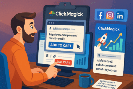 ClickMagick Tracking Link – How to Track Every Click & Sale! An informative illustration about
Adding Tracking Links To Your Marketing Channels