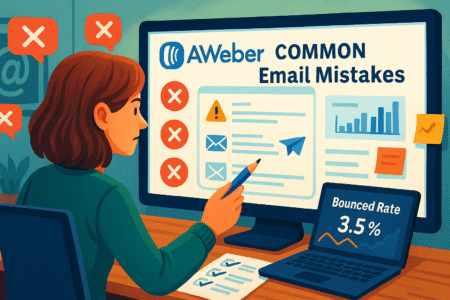How to Create Stunning Aweber Email Campaigns An informative illustration about
Avoiding Common Aweber Email Mistakes