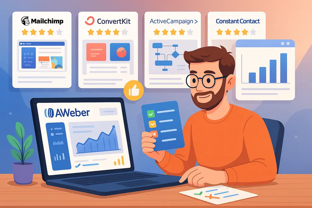 You are currently viewing Aweber Reviews: How Aweber Compares to Top Alternatives