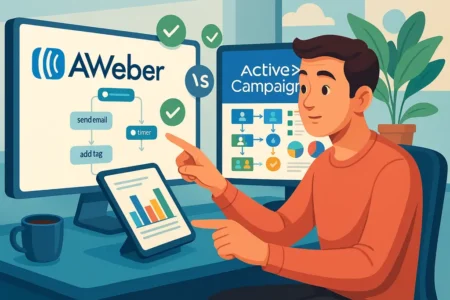 An informative illustration about
Aweber vs ActiveCampaign: Which Is Better For Automation