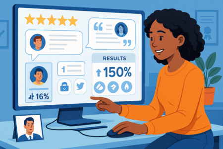 How to Create an Aweber Landing Page That Converts Today An informative illustration about
Build Trust With Social Proof and Testimonials