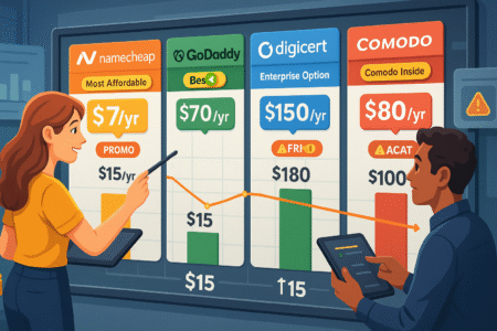 Namecheap SSL: Worth It or Waste of Money? An informative illustration about
Cost Breakdown Compared to Competitors