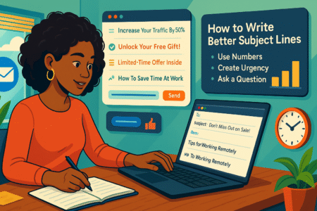 How to Create Stunning Aweber Email Campaigns An informative illustration about
Crafting Irresistible Email Subject Lines