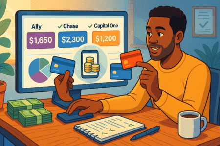 Money Freedom: How I Took Control in 6 Months An informative illustration about
Created Multiple Accounts to Separate My Money