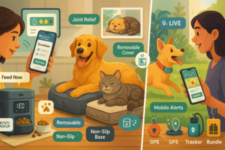 An informative illustration about
Innovative Pet Care Products Owners Adore