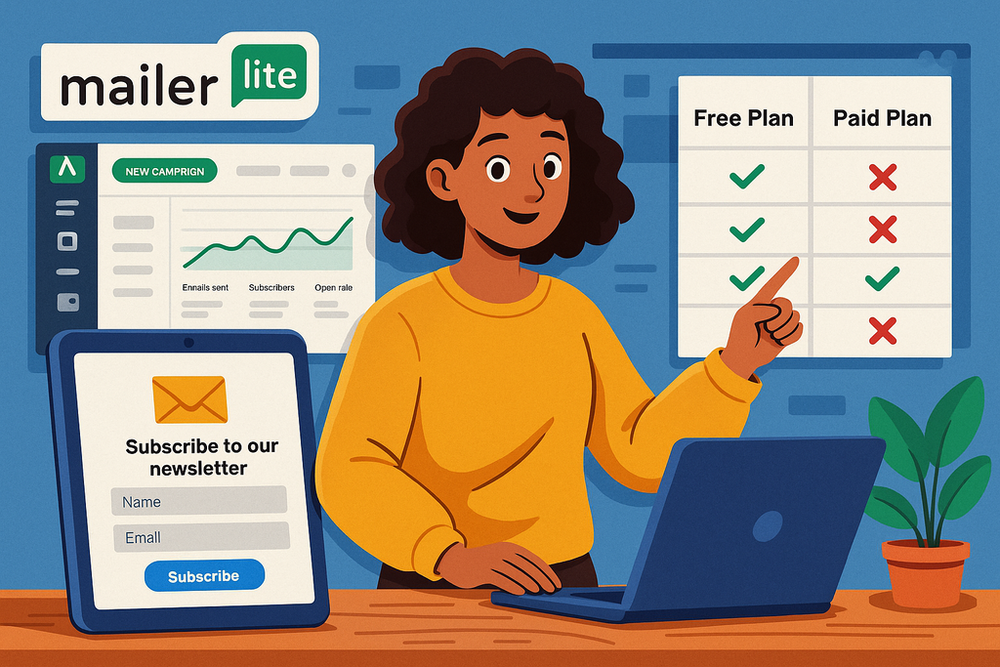 You are currently viewing MailerLite Free Plan Guide: Best Way to Start Email Marketing