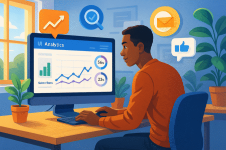 Aweber Sign Up Walkthrough: Get Started Fast & Free An informative illustration about
Monitor Analytics And Optimize Your Campaigns