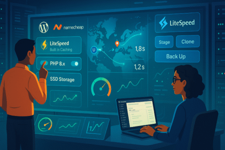 How Reliable Is Namecheap WordPress Hosting? An informative illustration about
Server Infrastructure and Technology Stack