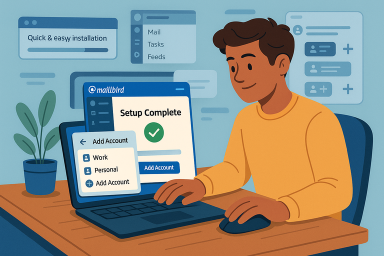 The Mailbird App Looks Great—But Does It Deliver? An informative illustration about
Setup Process and Ease of Use