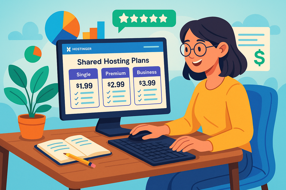 Hostinger Hosting Plans 2025: Best Value for Your Budget An informative illustration about
Shared Hosting Plans: Best for Beginners on a Budget