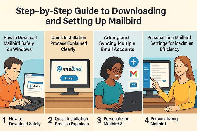 Mailbird Download: Save Hours on Email Every Week An informative illustration about
Step-By-Step Guide To Downloading And Setting Up Mailbird