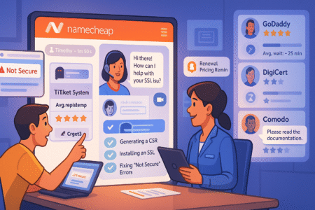 Namecheap SSL: Worth It or Waste of Money? An informative illustration about
Support and Customer Experience
