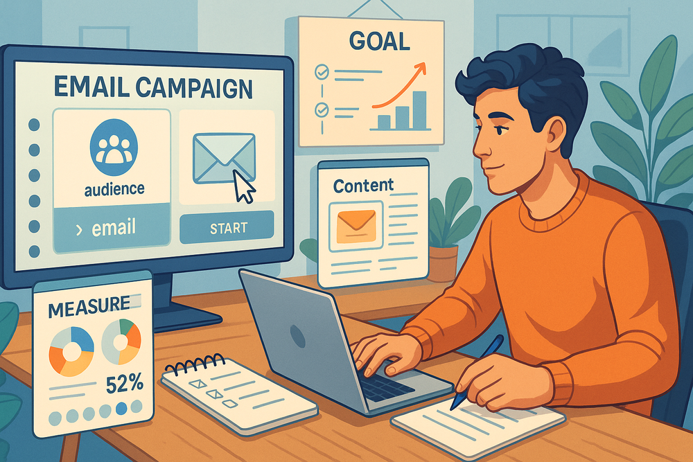 An informative illustration about The Perfect Email Marketing Plan A Proven Framework