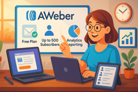 Aweber Free Review: Pros, Cons & Hidden Limits An informative illustration about
Understanding the Aweber Free Plan at a Glance (Overview of what’s included)