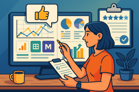The Best Email Campaigns (And What You’re Doing Wrong) An informative illustration about
Use Metrics That Actually Matter—Not Just Vanity Numbers