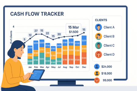 5 Ways to Make Money That Will Change Your Life Forever An informative illustration about
cash flow tracker