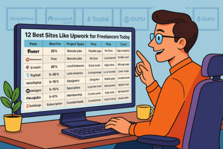 Read more about the article 12 Best Sites Like Upwork for Freelancers Today