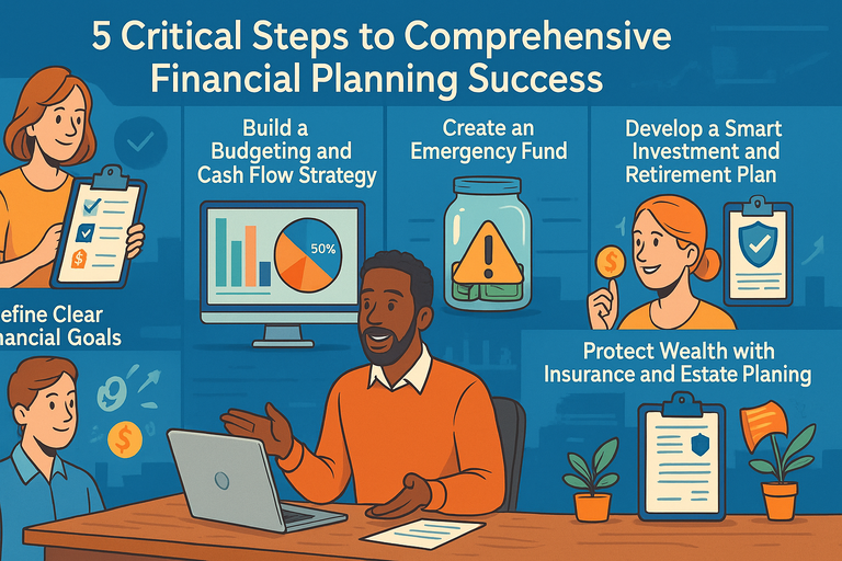 You are currently viewing 5 Critical Steps To Comprehensive Financial Planning Success