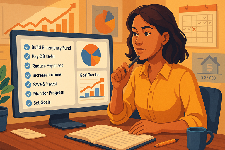 You are currently viewing 7 Proven Steps to Achieve Financial Freedom