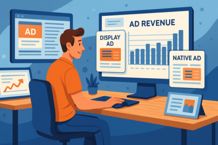 Easy Hacks to Monetize Blog and Earn Passive Income An informative illustration about
Boost Income With Display and Native Ads