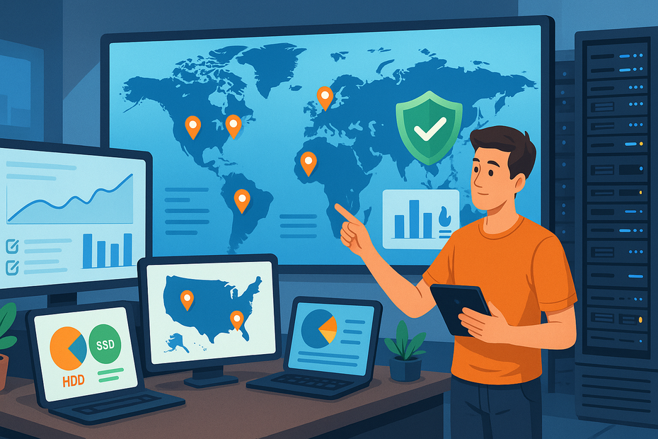 How to Choose the Best Dedicated Server Hosting An informative illustration about
Check Data Center Locations and Infrastructure