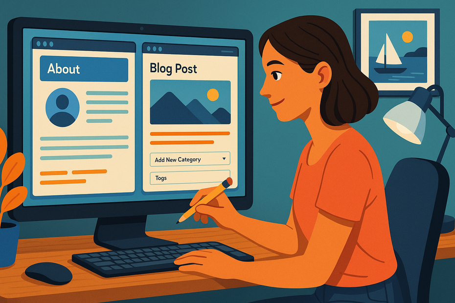 Hosting WordPress for Beginners: Start in 10 Minutes An informative illustration about
Create Your First Pages And Posts