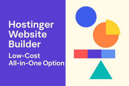 Best Ecommerce Platform for Startups With Low Budgets An informative illustration about
Hostinger Website Builder: Low-Cost All-in-One Option