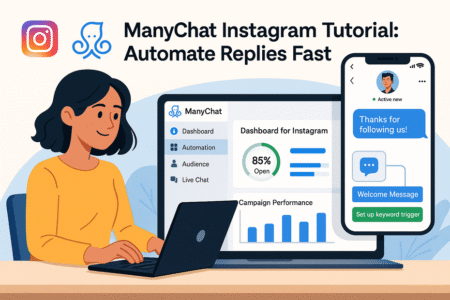 Read more about the article ManyChat Instagram Tutorial: Automate Replies Fast