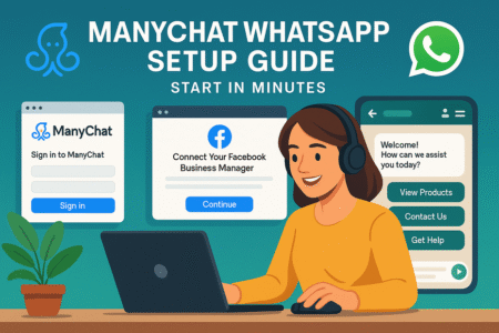 Read more about the article ManyChat WhatsApp Setup Guide: Start in Minutes