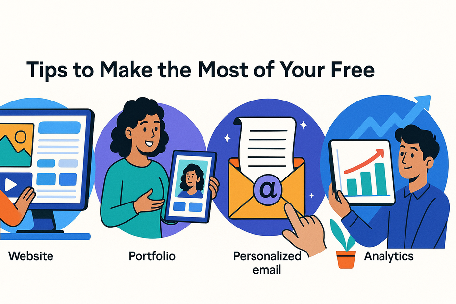 An informative illustration about
Tips to Make the Most of Your Free Domain