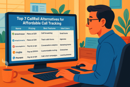 Top 7 CallRail Alternatives for Affordable Call Tracking Read more about the article Top 7 CallRail Alternatives for Affordable Call Tracking