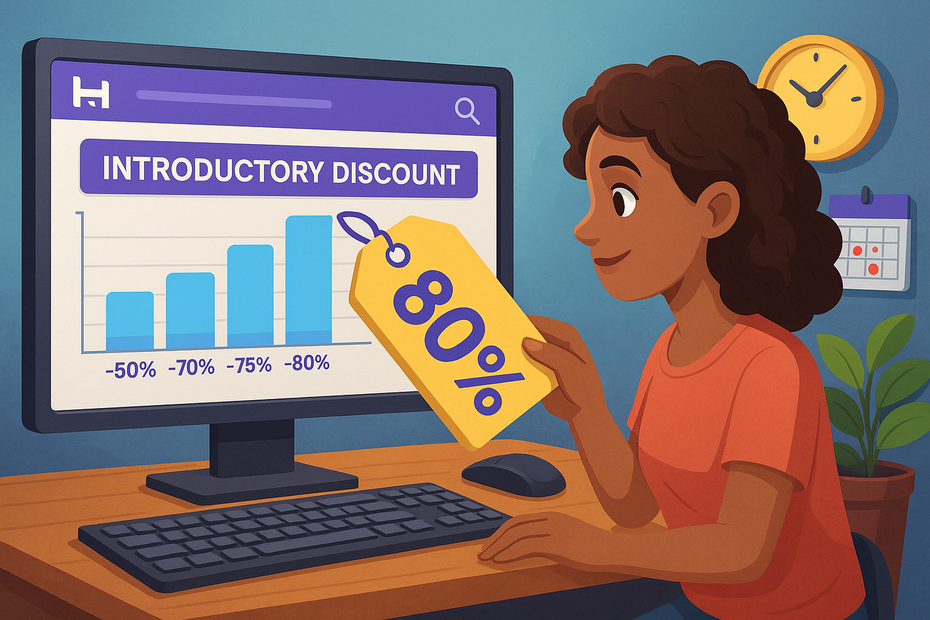 An informative illustration about
Understanding Hostinger’s Introductory Discounts