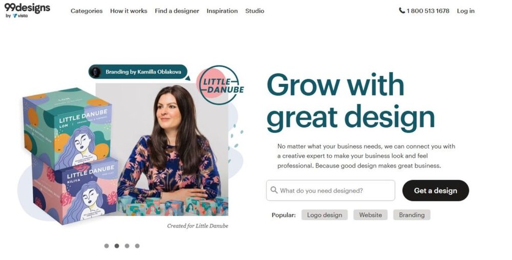 An informative illustration about
99designs