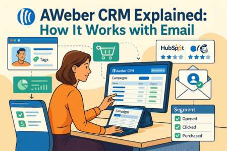 Read more about the article Aweber CRM Explained: How It Works with Email