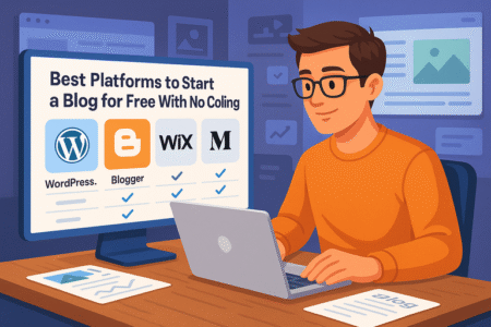 Read more about the article Best Platforms to Start a Blog for Free With No Coding
